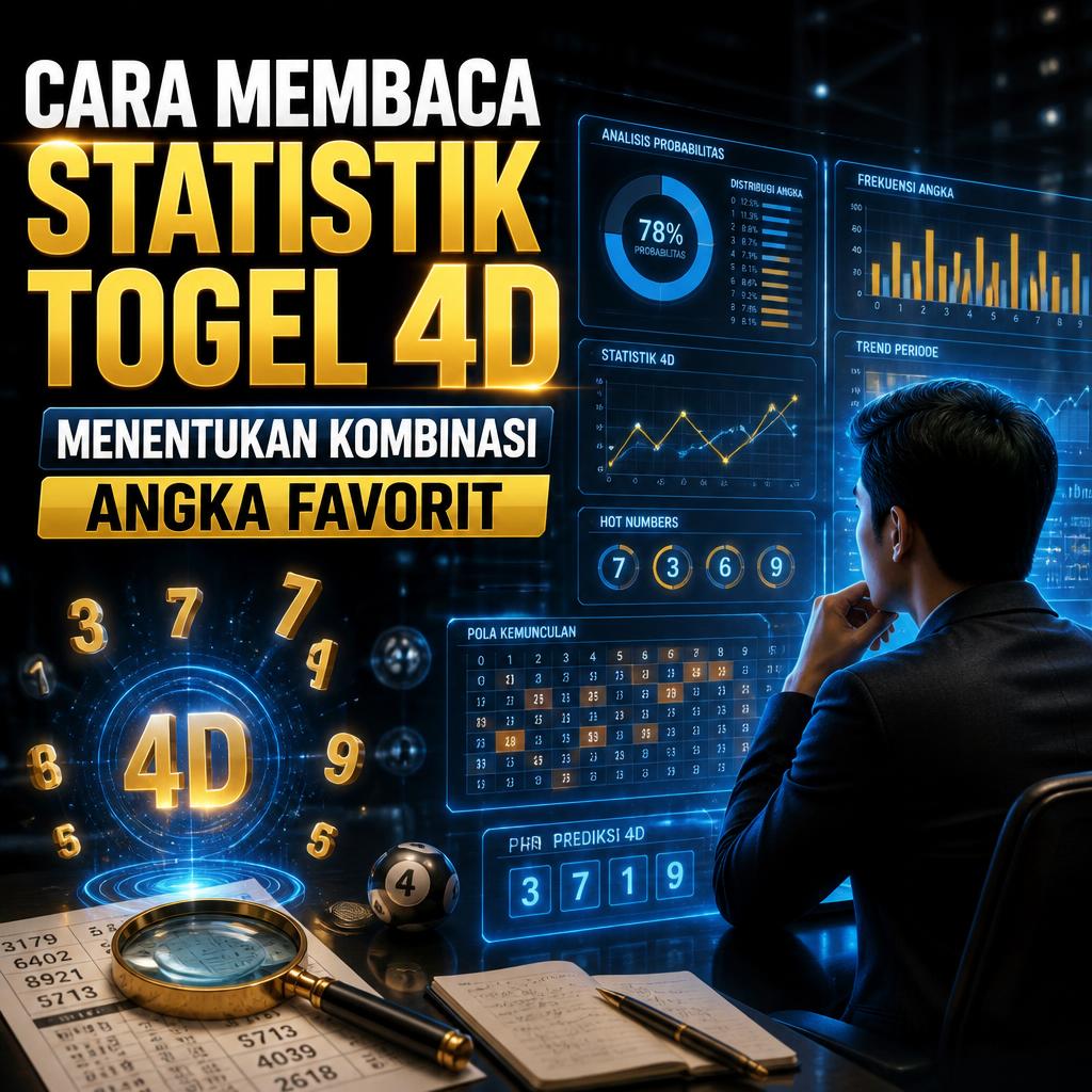 Cara Membaca Statistik Togel 4D untuk Menentukan Kombinasi Angka Favorit